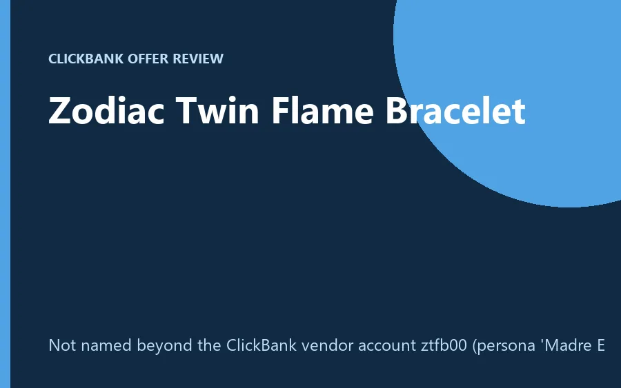 Zodiac Twin Flame Bracelet offer